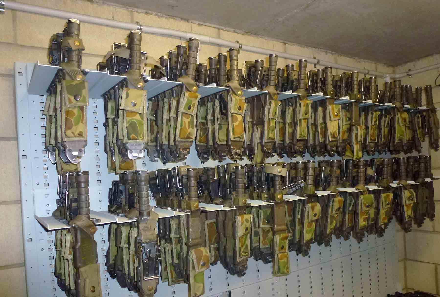 Bayonet Storage - Weapons Storage Solutions